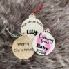 Houten kerstbal opties
