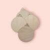 Houten kerstbal blanco