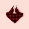 Honden bandana rood